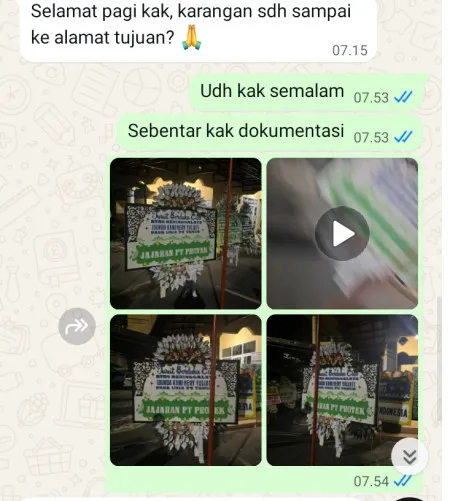Pengiriman Papan Bunga Selamat Rawamangun