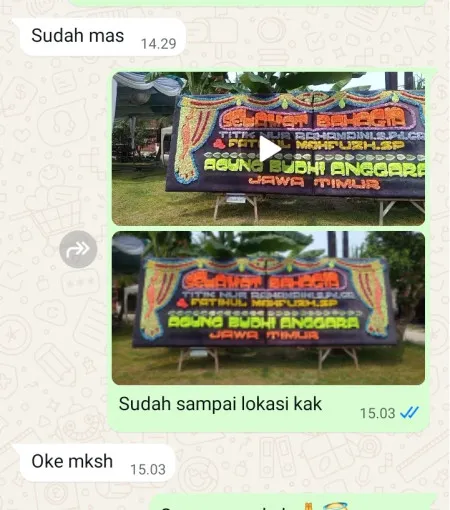 Pengiriman Papan Bunga Rawamangun