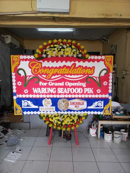 Papan Bunga Ucapan Selamat Rawamangun