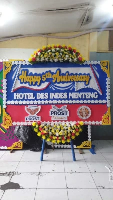 Papan Bunga di Rawamangun